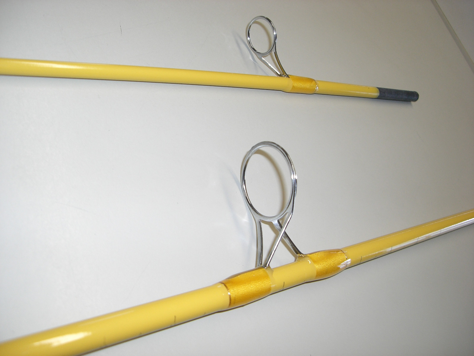 EAGLE CLAW Featherlight 7′-6″ Fiberglass Spinning Rod #FL209-76 FREE USA SHIP!