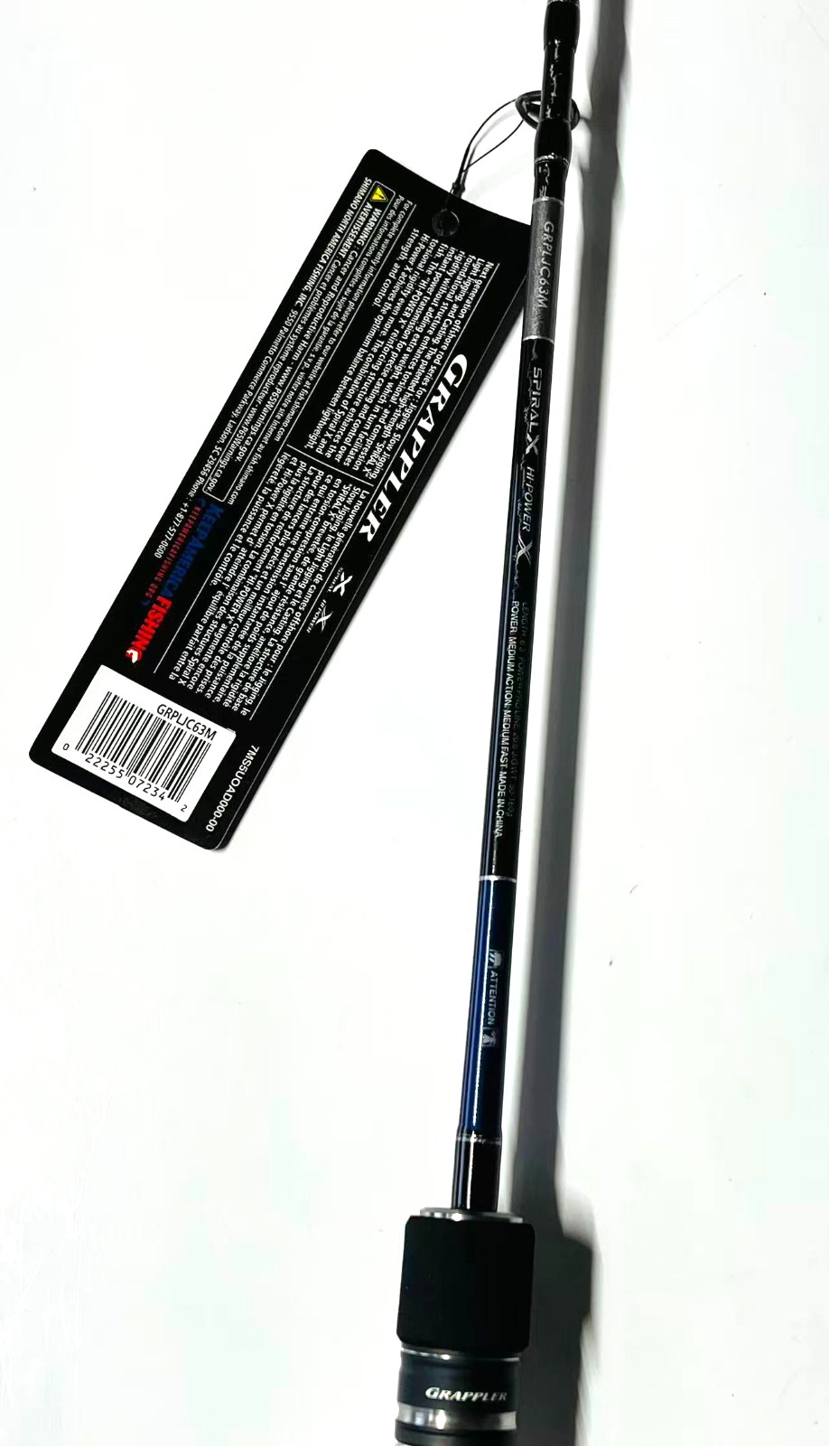 Shimano GRAPPLER TYPE LJ GRPLJC63M – 6’3″ Saltwater, Casting Jigging Rod – New