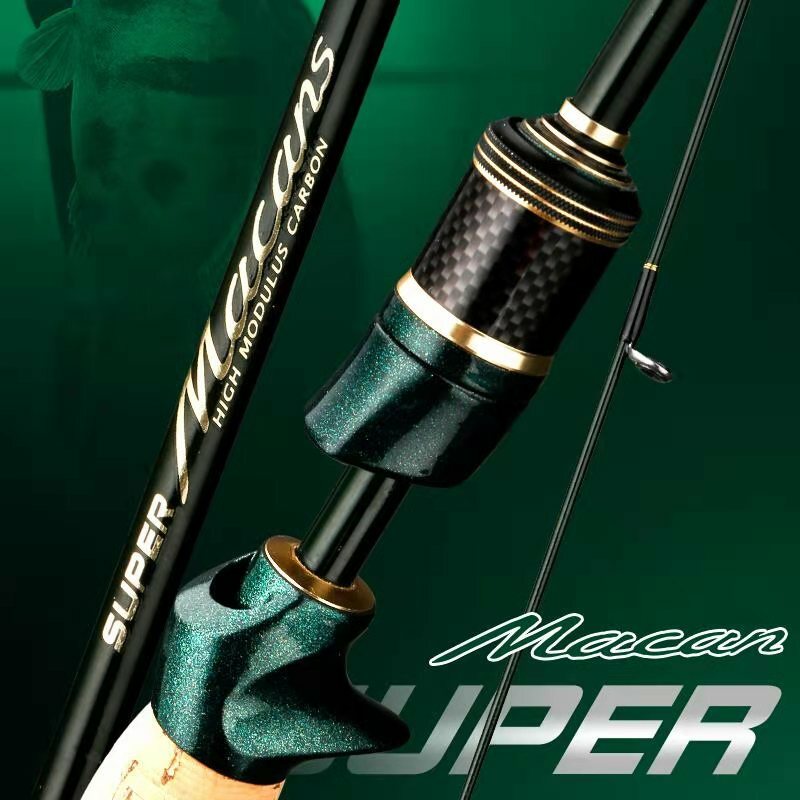 Macan Carbon Travel Rod~Casting or Spinning~3 lengths~Ultra Light