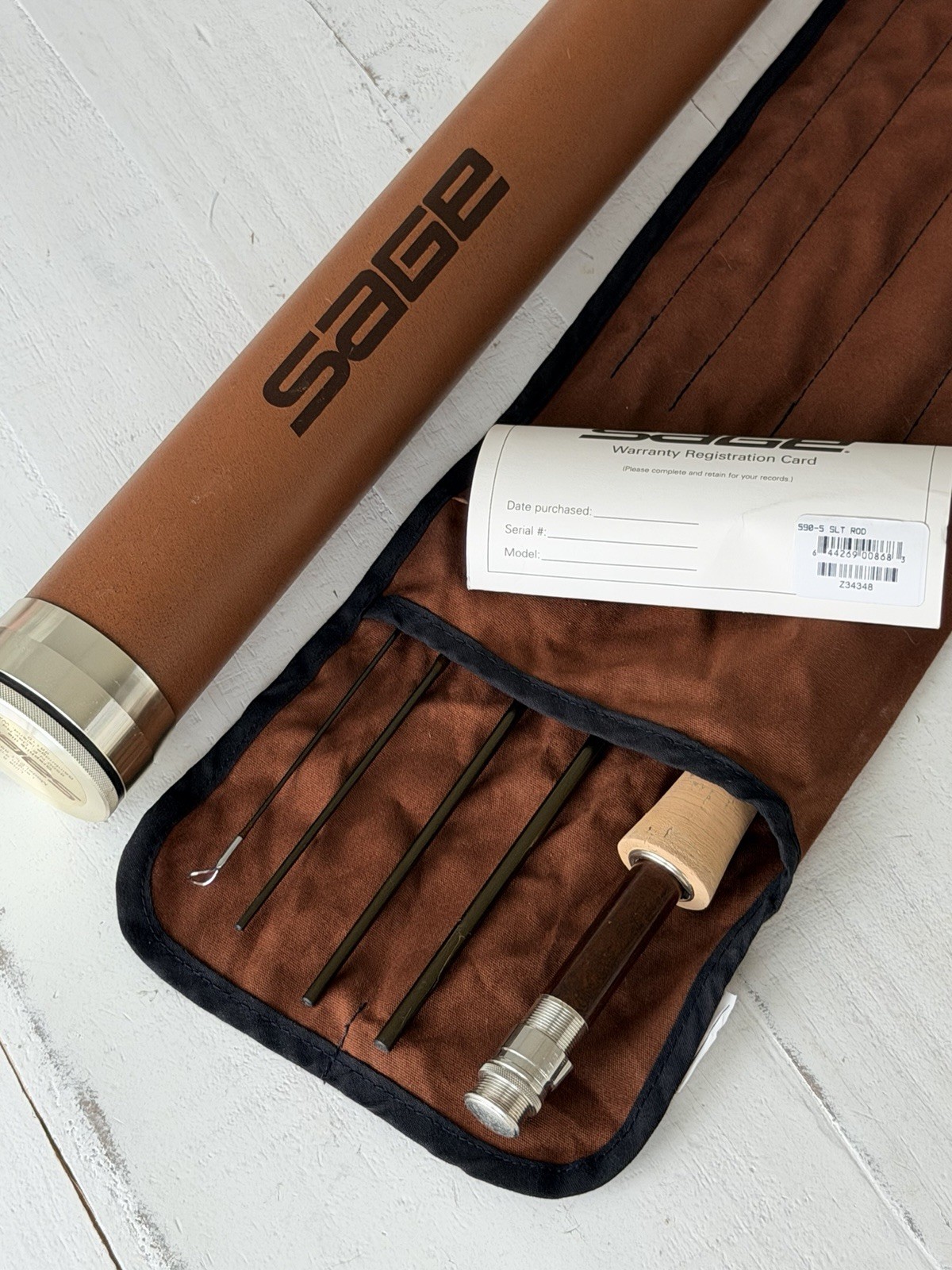 **BEAUTIFUL** 🔥*RARE* SAGE SLT 5wt 9’ft🔥~5Pc RARE TRAVEL ROD~🔥