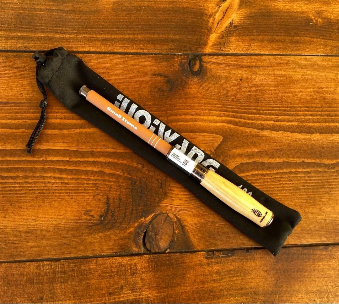 Tanago Rod 180cm Brown & White Wood Grip Small Fish Swinging Fishing Pole