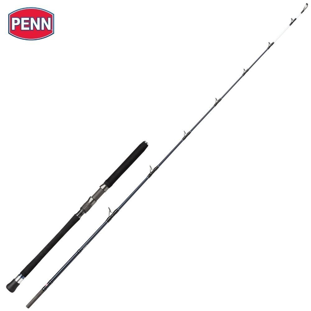 Superb Penn Carnage Halibuster 7ft 731+1 50lb Big Game Rod . Shark Tuna Skate