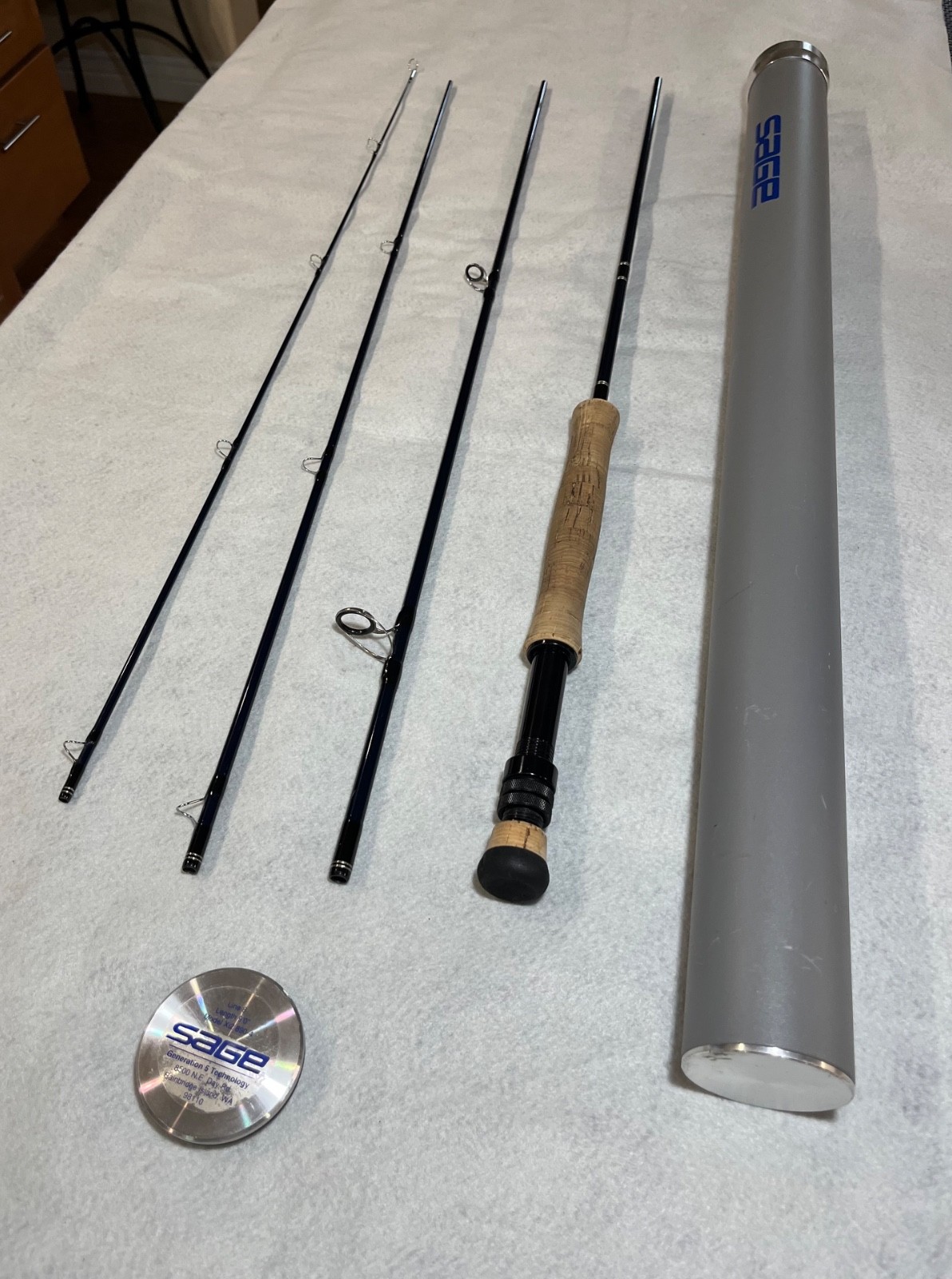Sage Xi2 Fly Rod 8 weight 9 foot 4 piece Used