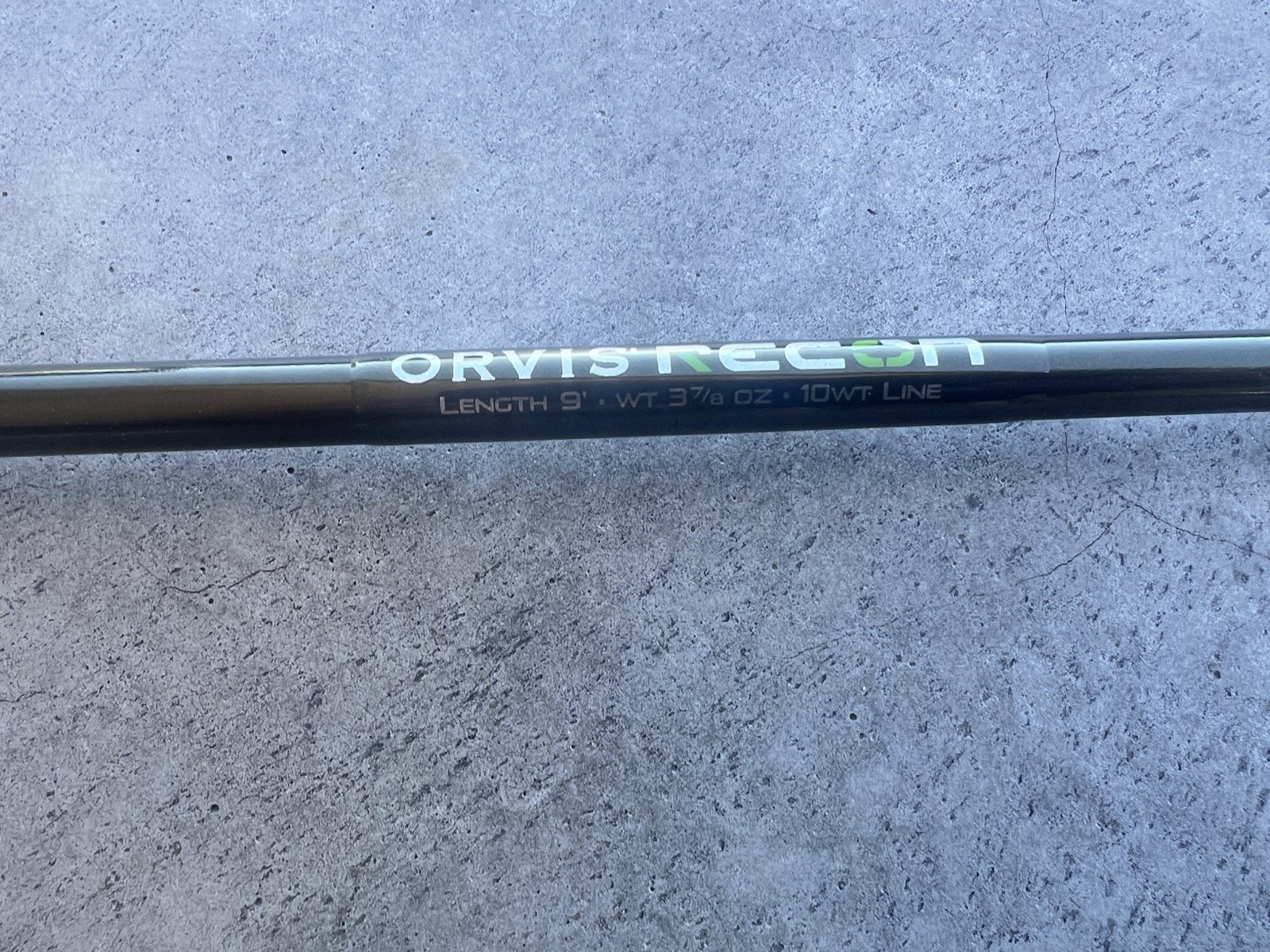 NEW Orvis Recon Fly Rod – 9’ 10WT – 4-Piece – 3 7/8 oz -Never Fished – USA Made
