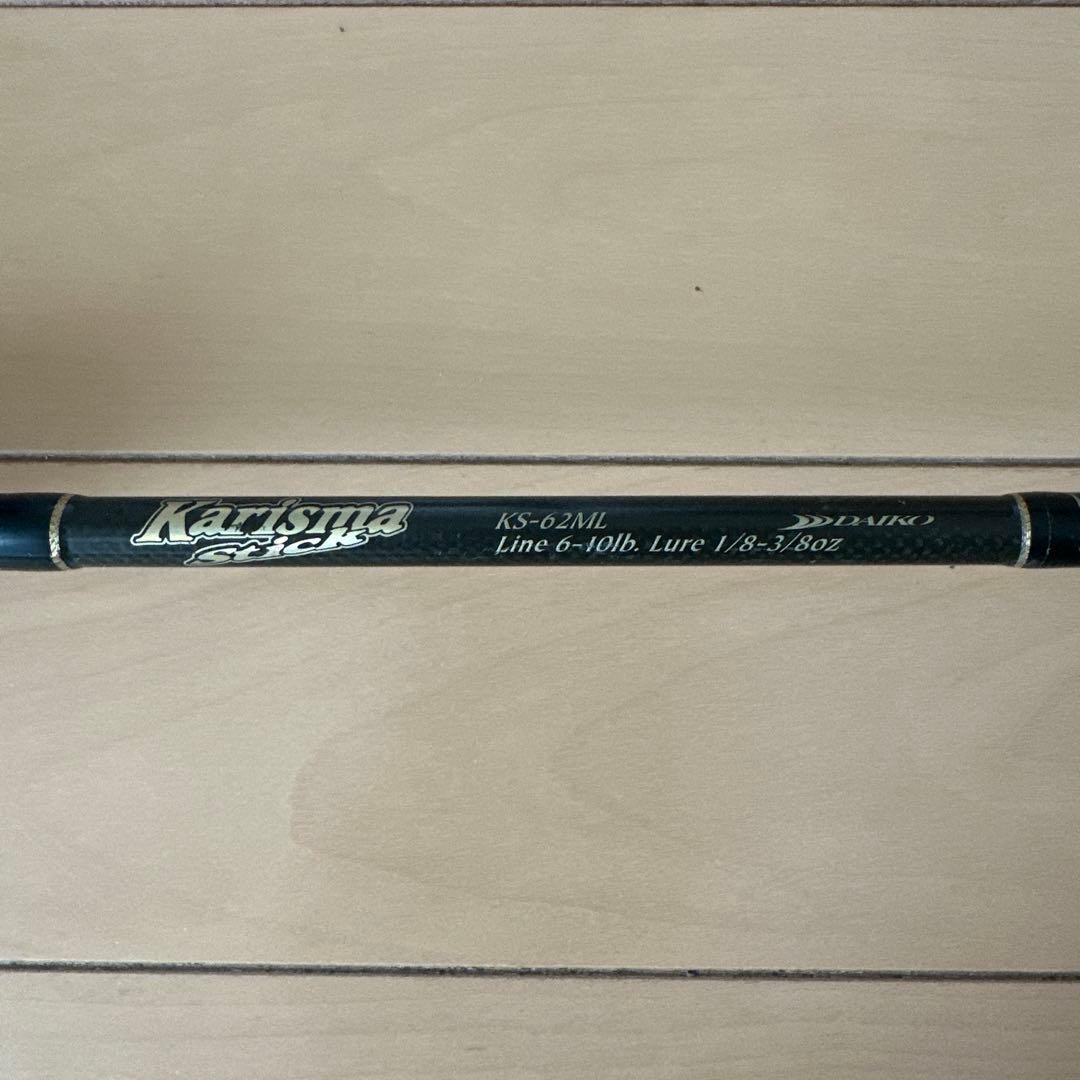 Karisma KS-02ML Spinning Bass Rod 6-10lb, 1/8-3/8oz Lures Used