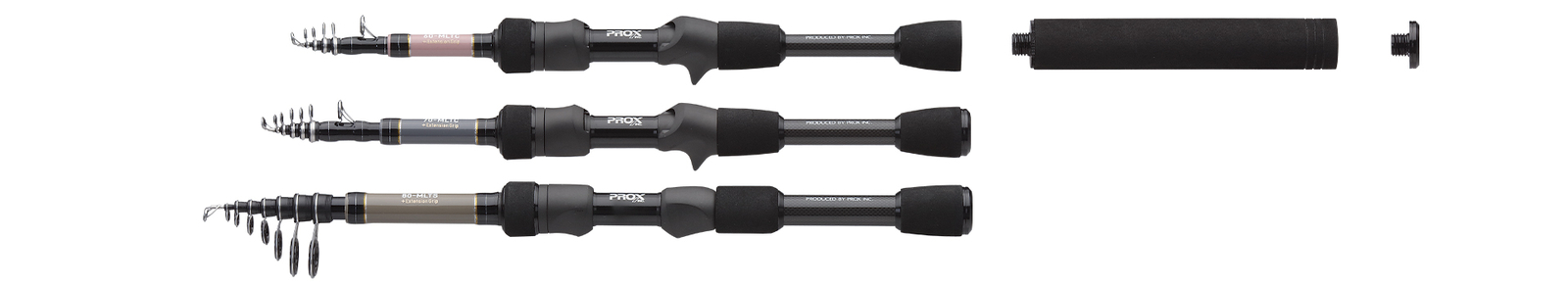 ** New release PROX MICRO SALT TE Telescopic Salt Lure Rod variations
