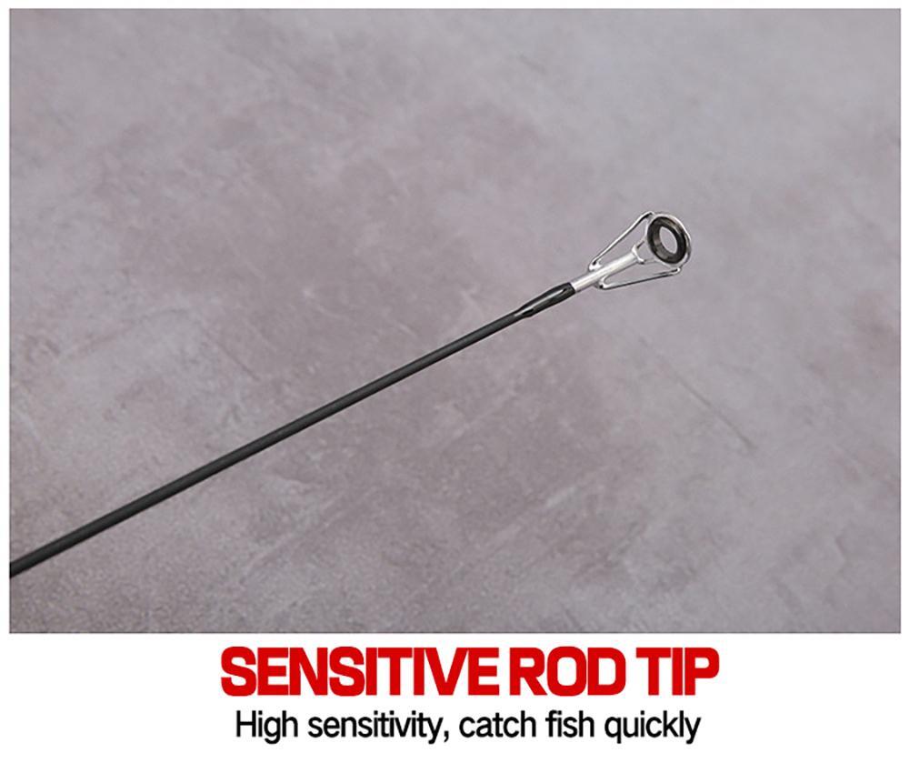 Ultra-Light Fishing Rod Carbon Fiber Spinning Casting Pole Handle Telescopic Sea