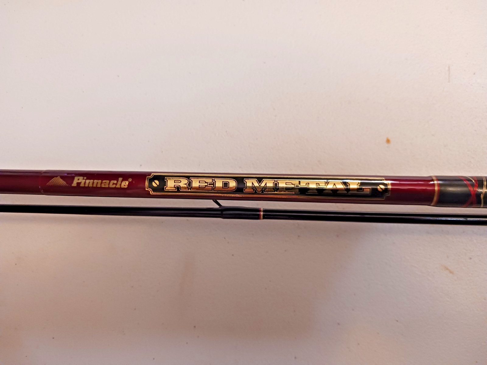 7′ Pinnacle “Red Metal” fishing pole #RM702SP 6-15lb 1/8-1/20oz