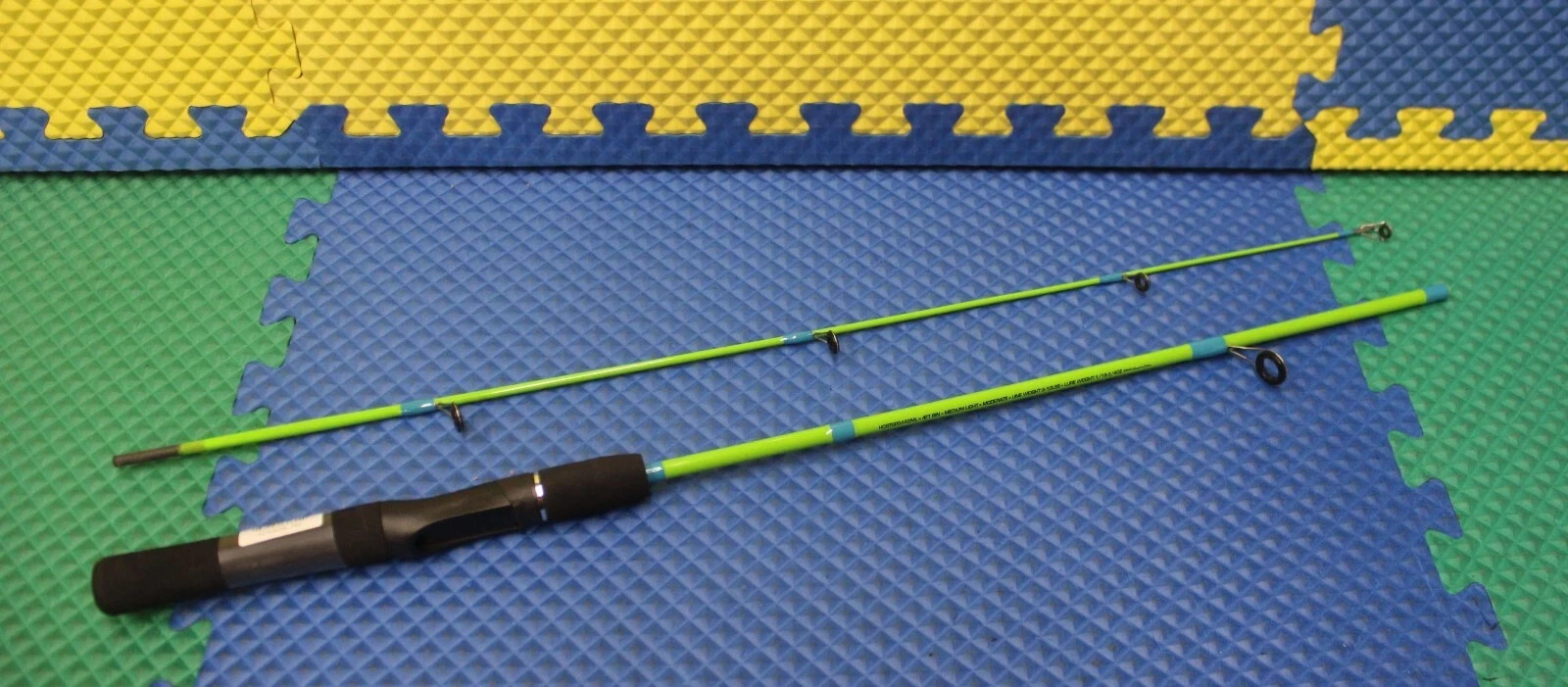 Hot Cast 6′ 6″ Medium 2-Pce Casting Rod HOTC662M CHOOSE YOUR HOT COLOR!
