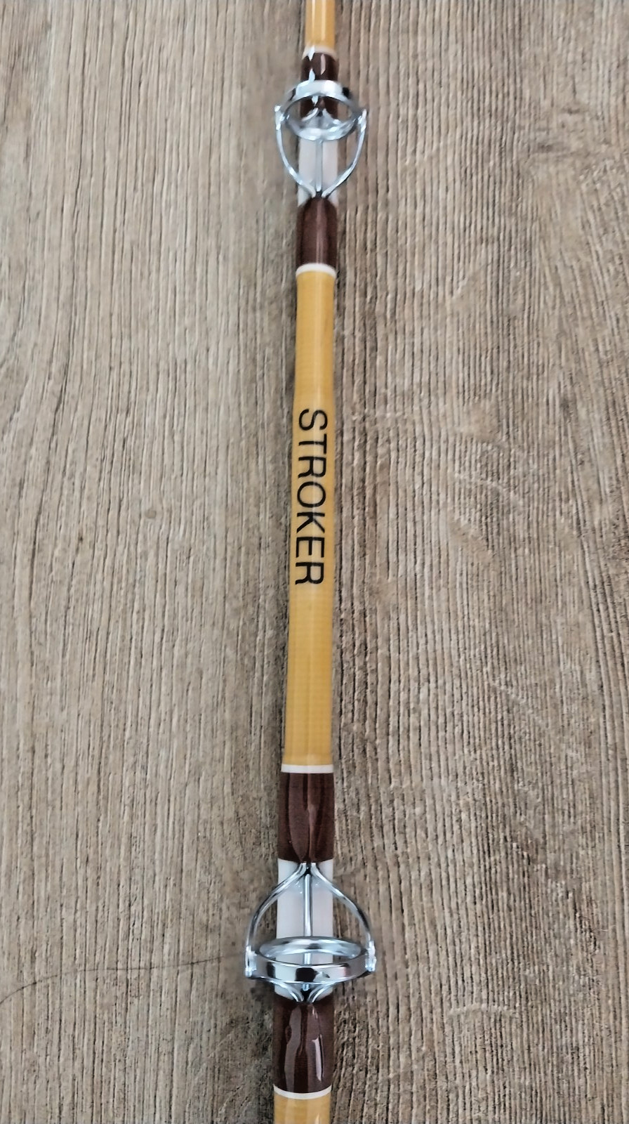 VTE YLW SABRE 6FT SALTWATER ROD 15- 40 LBS. CUSTOM WRAPPED NEW COMPONENTS