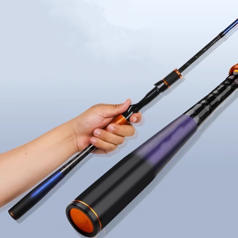 6 ft Trout Fishing Rods Carbon Fiber Spinning/casting Rod Carp 2 Sections Poles