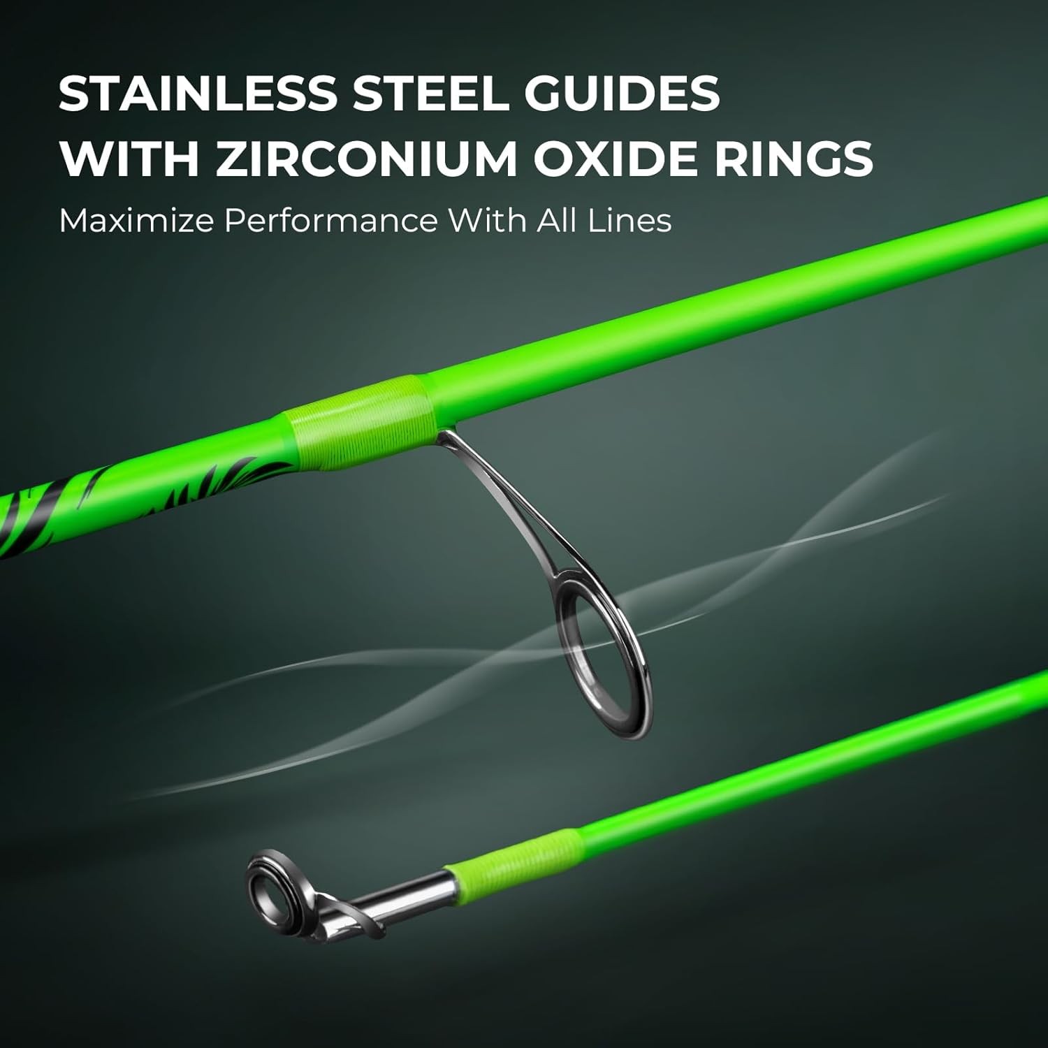 Zephyr Dual-tip Fishing Rod & Reel Combo Dual Tips Section Different Powers IM6