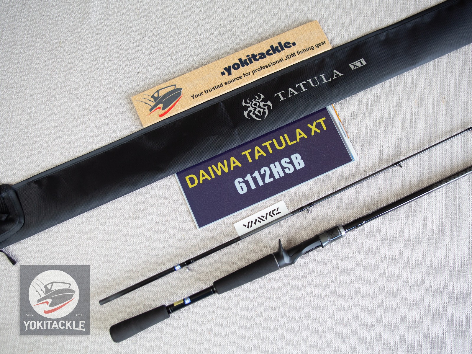 Daiwa 24 TATULA XT 6112HSB 2pc Baitcasting Rod From Japan