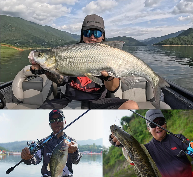 PURELURE REALM Bass Rod M40X Toray Carbon EX F/F Action Fuji SIC Pike