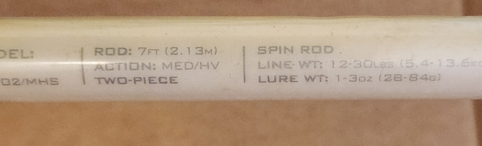 South Bend R2F 7’ Performance Series SP-702 Med-Hev Spin Rod 2 pc — Lot 3803