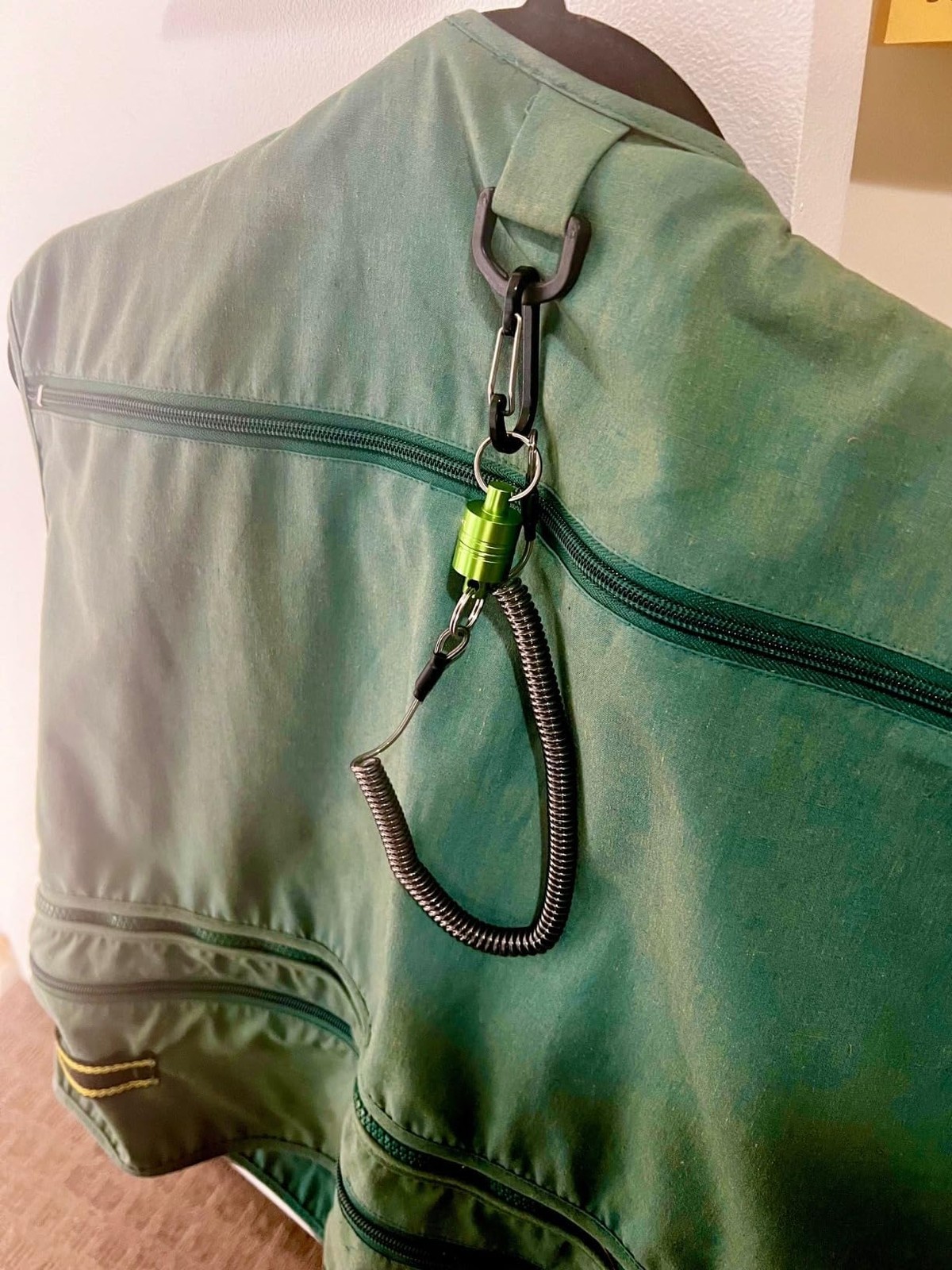 GOODCAT Strongest Magnetic Net Release Magnetic Keychain Fly Fishing Net
