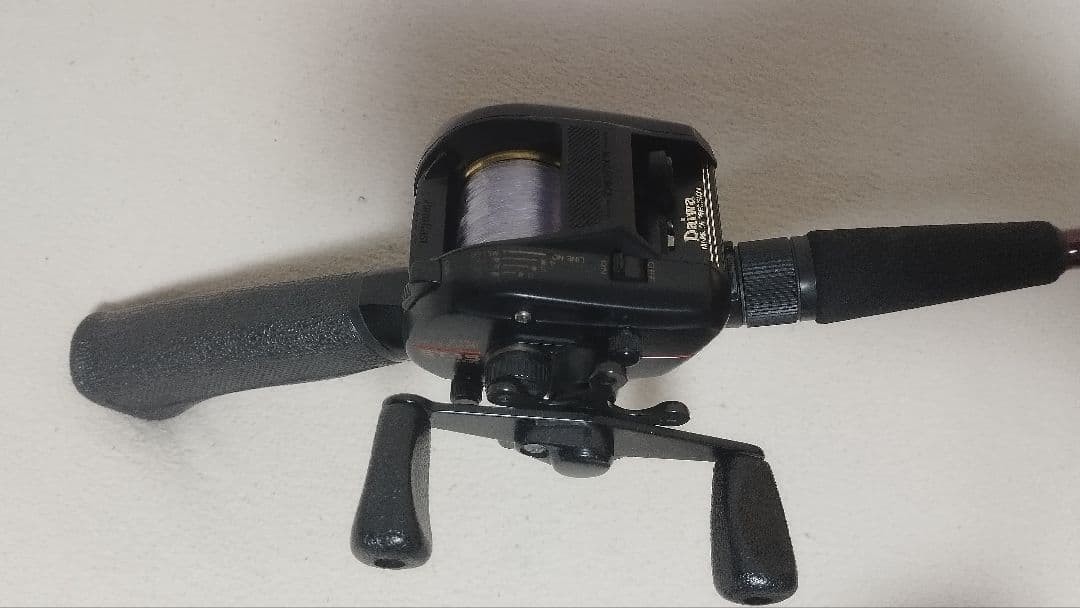 Daiwa Phantom Millionaire Top Reel & Rod Set Used, Light Damage