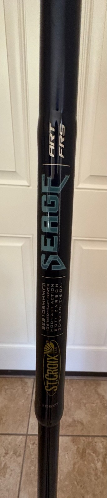 ST CROIX SEAGE SES106MHMF2 SC11 CARBON 20-50 LB 2-6 OZ.