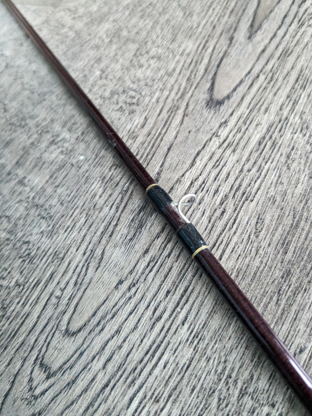 Vintage Daiwa APOLLO GOLD 1945 8’0″ 2PC Graphite Fly Fishing Rod Line #6/7
