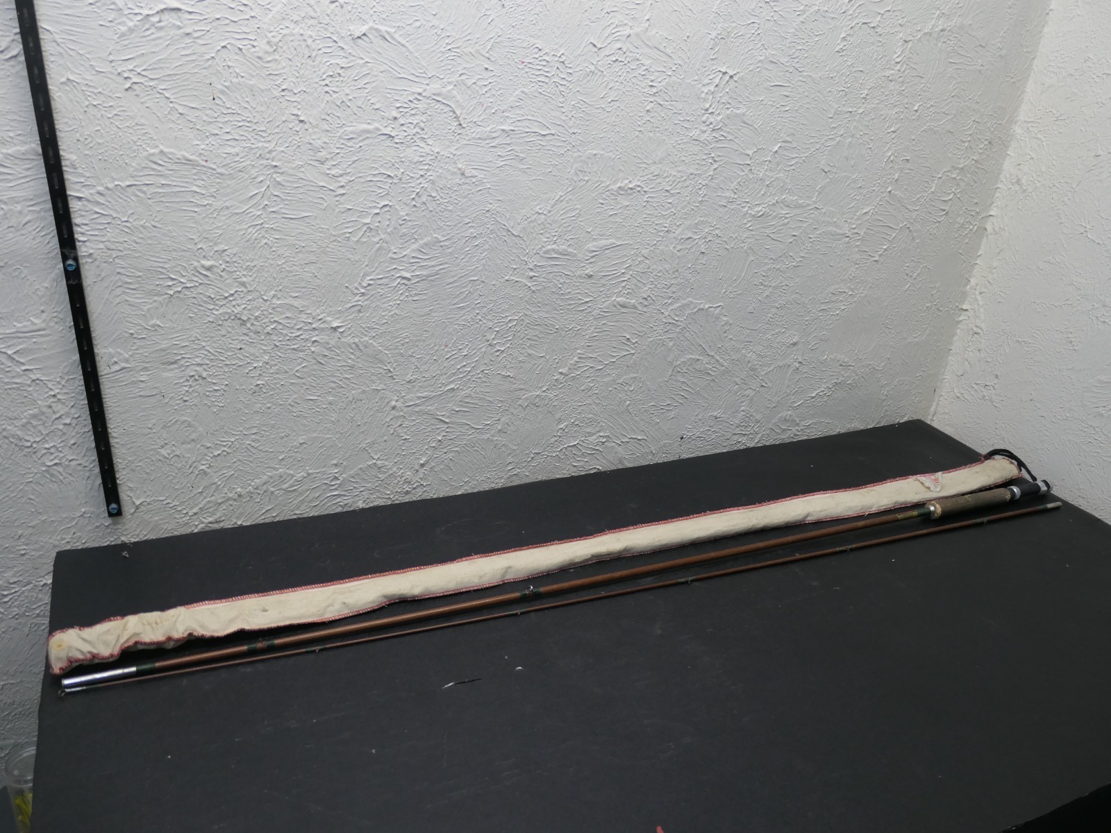 Vintage ACTIONGLAS Tubular Glass Special 9′ Fly Rod
