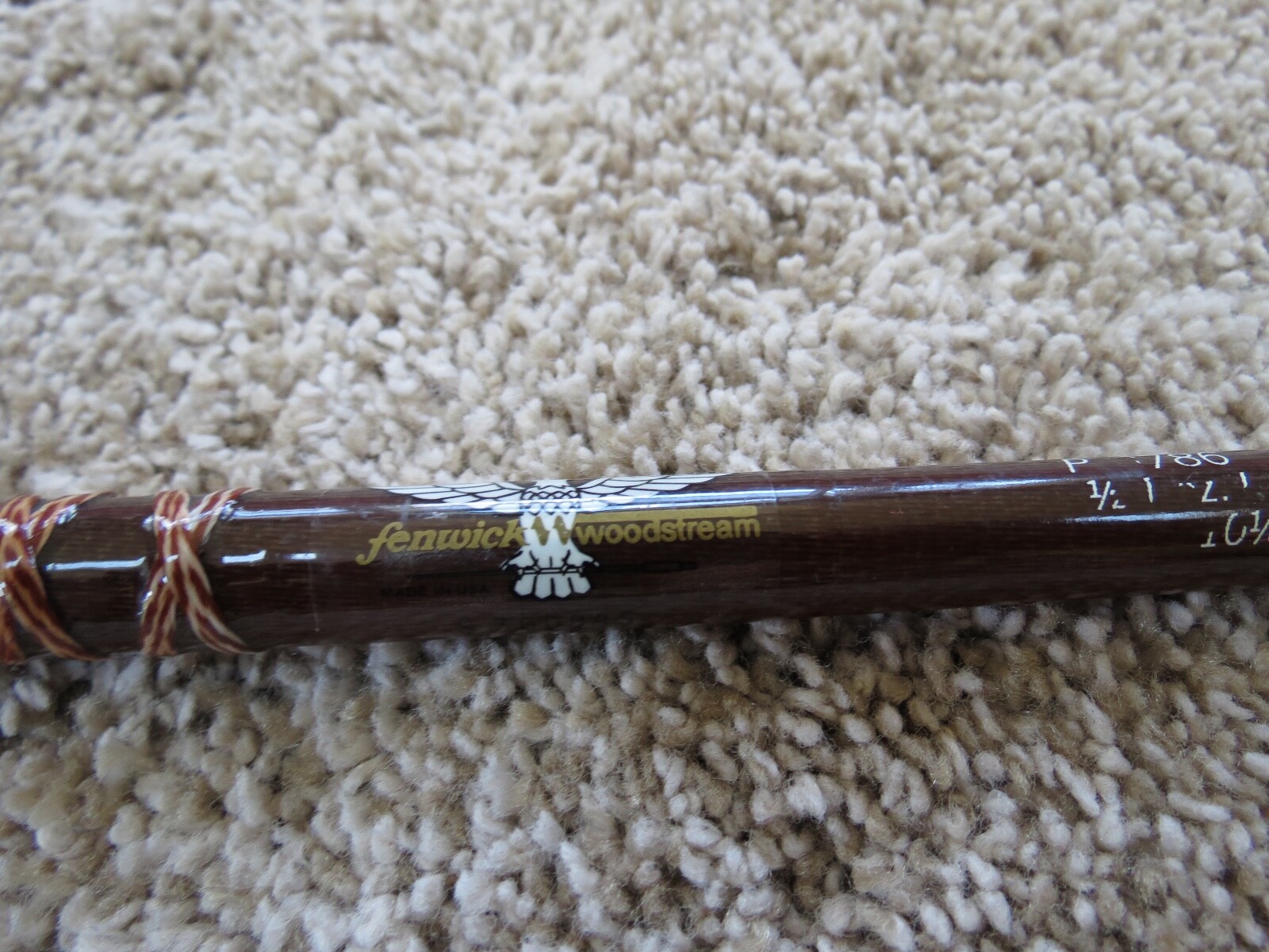 Fenwick Don Ecker Fenglass Bass Fishing rod (lot#13163)