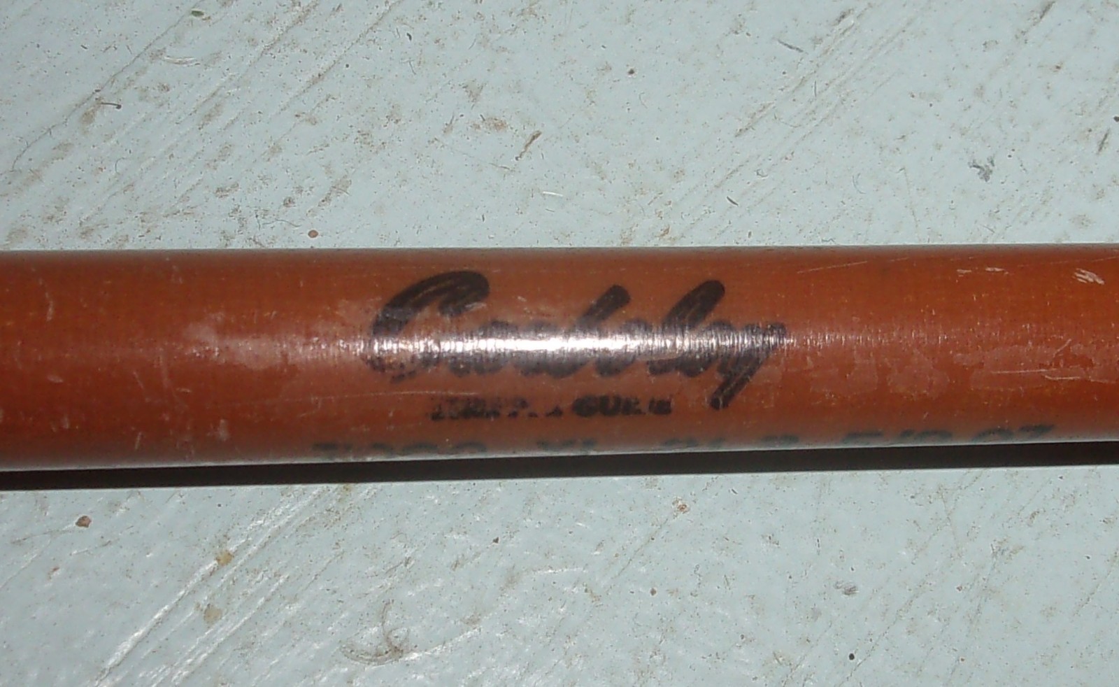 Carboloy Fly Fishing Rod 7090 XL 8′ in Metal Tube St Croix? Ultra Light