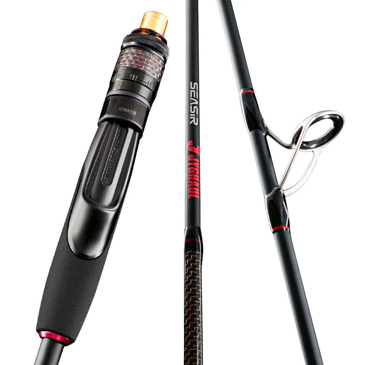 Jyghaul Slow Jigging Fishing Rod M/ML Drag Power 11KG FUJO Guide Rings FUJI Reel