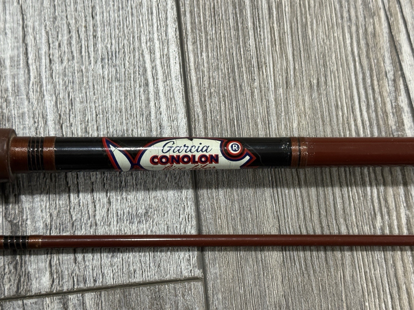 Vintage Garcia 2460 6 1/2′ 2 Piece Rod + Garcia Mitchell 510 Spinning Reel Combo