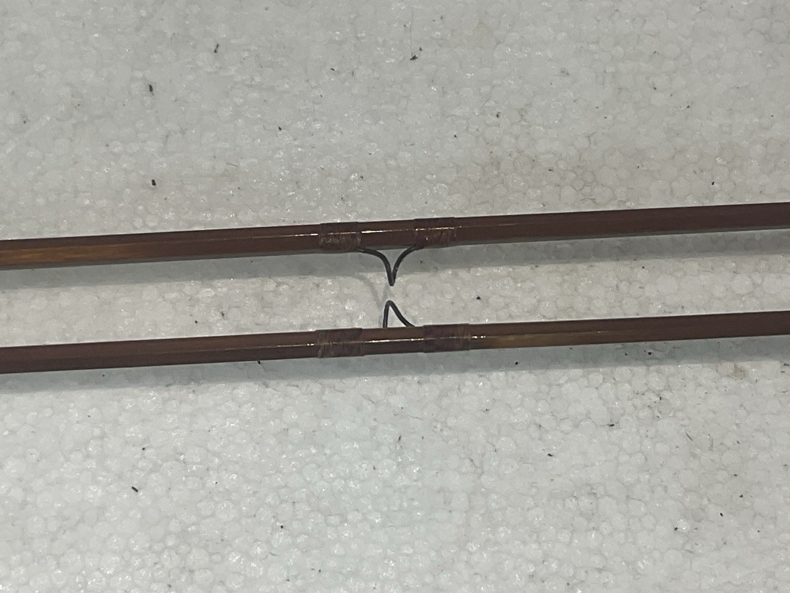 Vintage Southbend Bamboo 9’ Fly Rod # 47-9 3 Pc Set W/ Carrier Tube