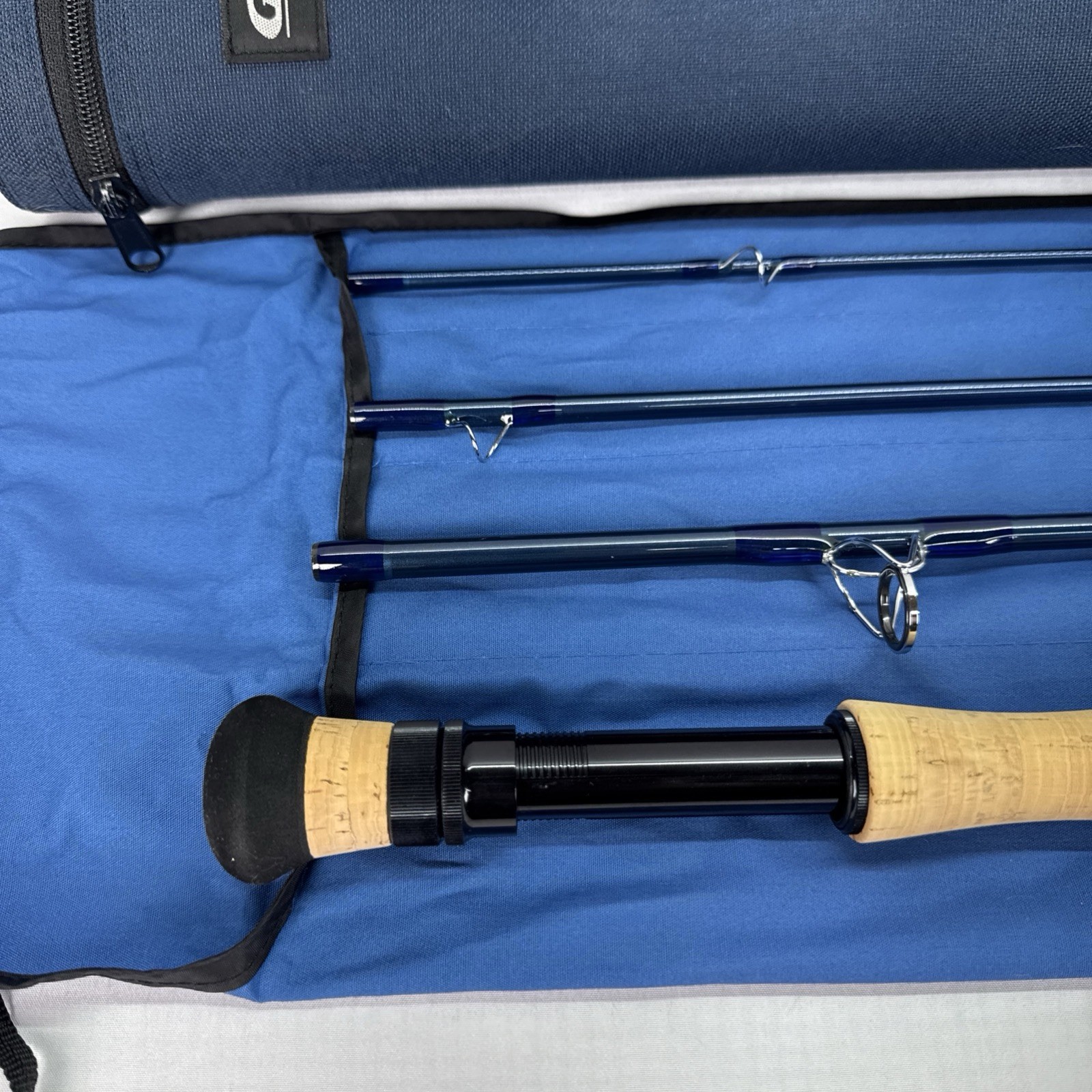 Greys Platinum XD 9’ #7 4 Piece Saltwater Fly Fishing Rod Sock and Case