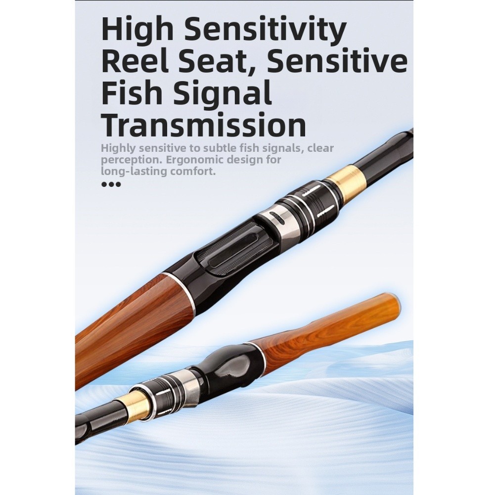 Ultralight Carbon Fiber ML Telescopic Fishing Rod Spin and Casting 1 6M to for 2