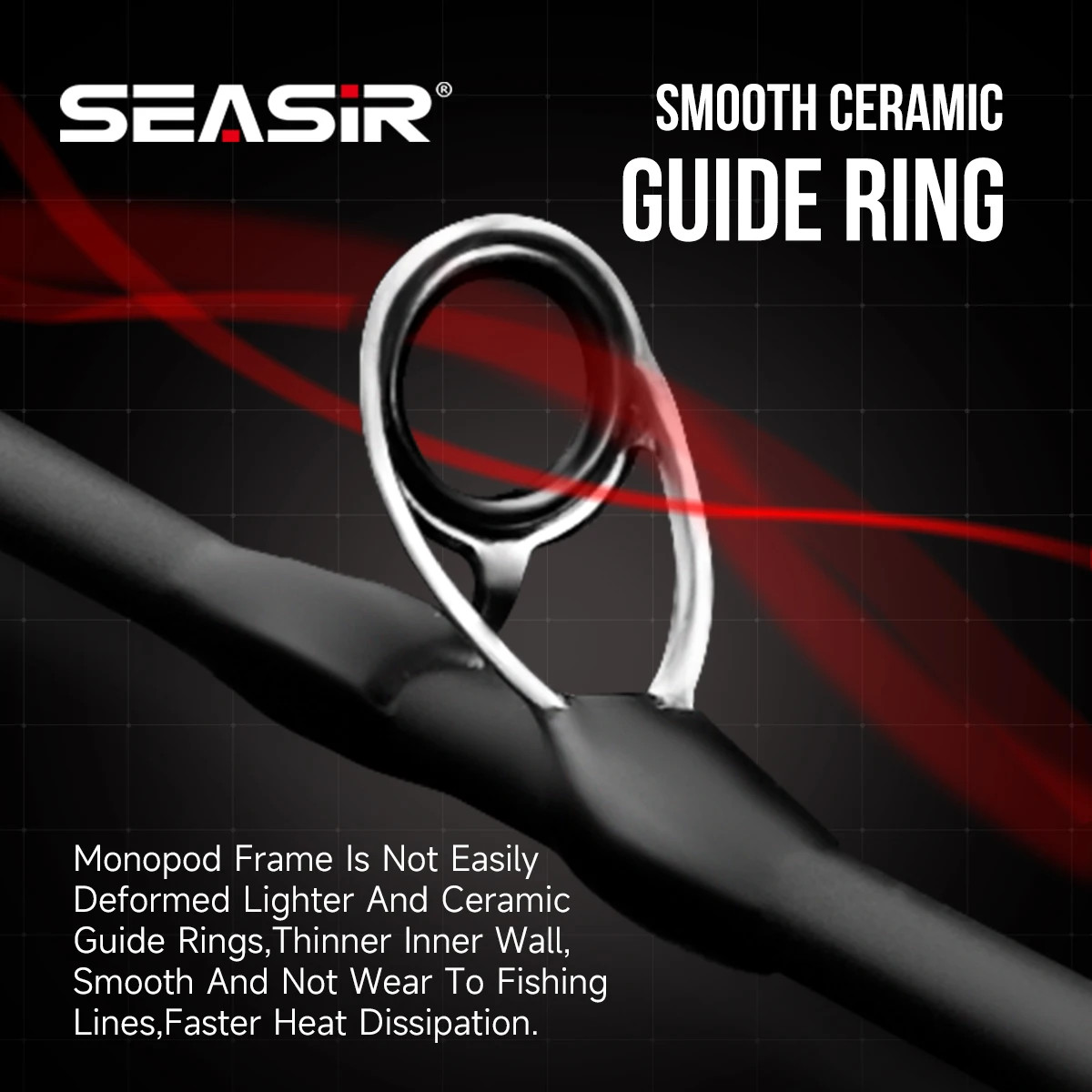 Seasir Zero 43g Fishing Rod BFS Ultralight Carbon Fiber 1.53M UL Lure Weight