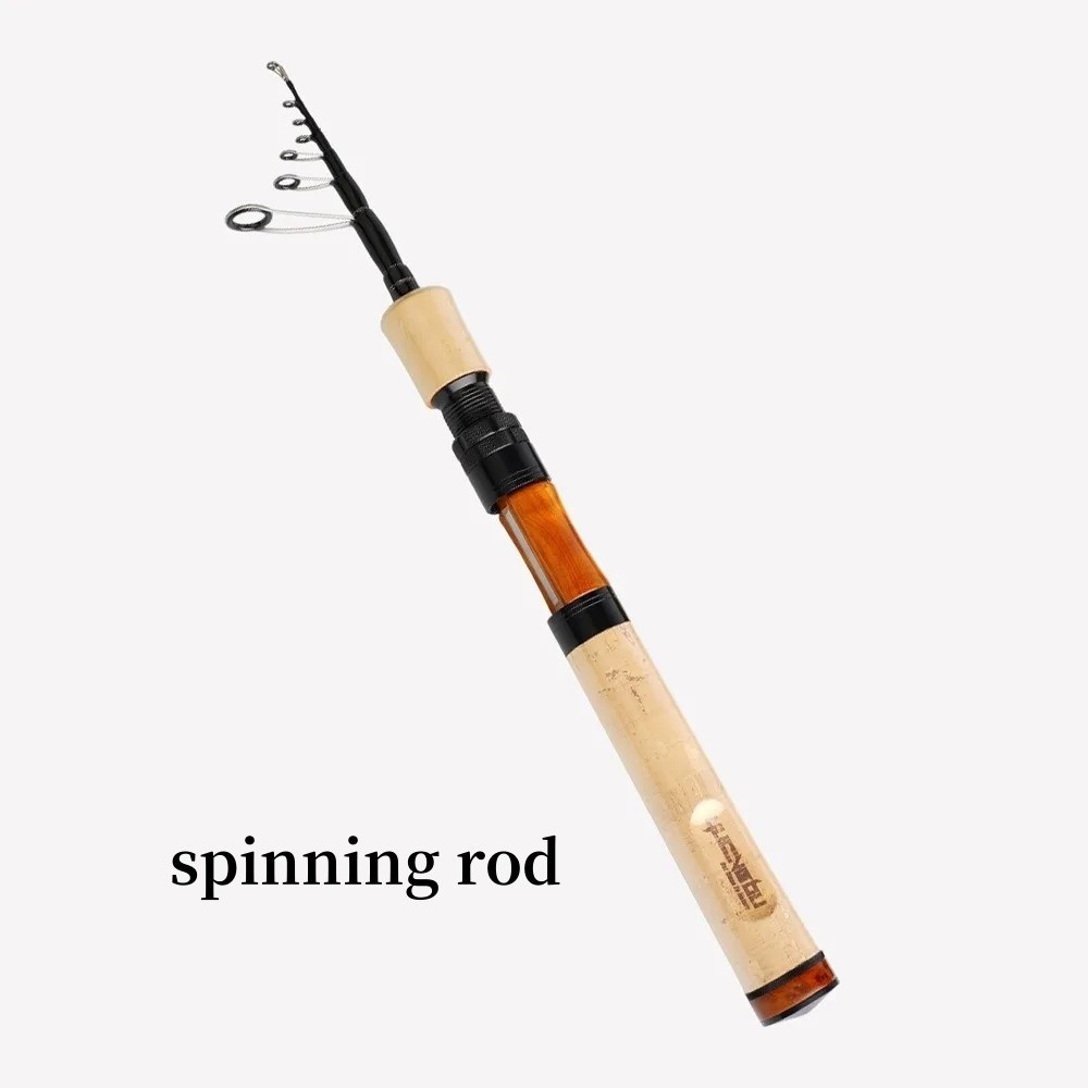 Telescopic Fishing Rod Trout Travel Rod High Carbon Fiber Ultra-Light Fast Rod