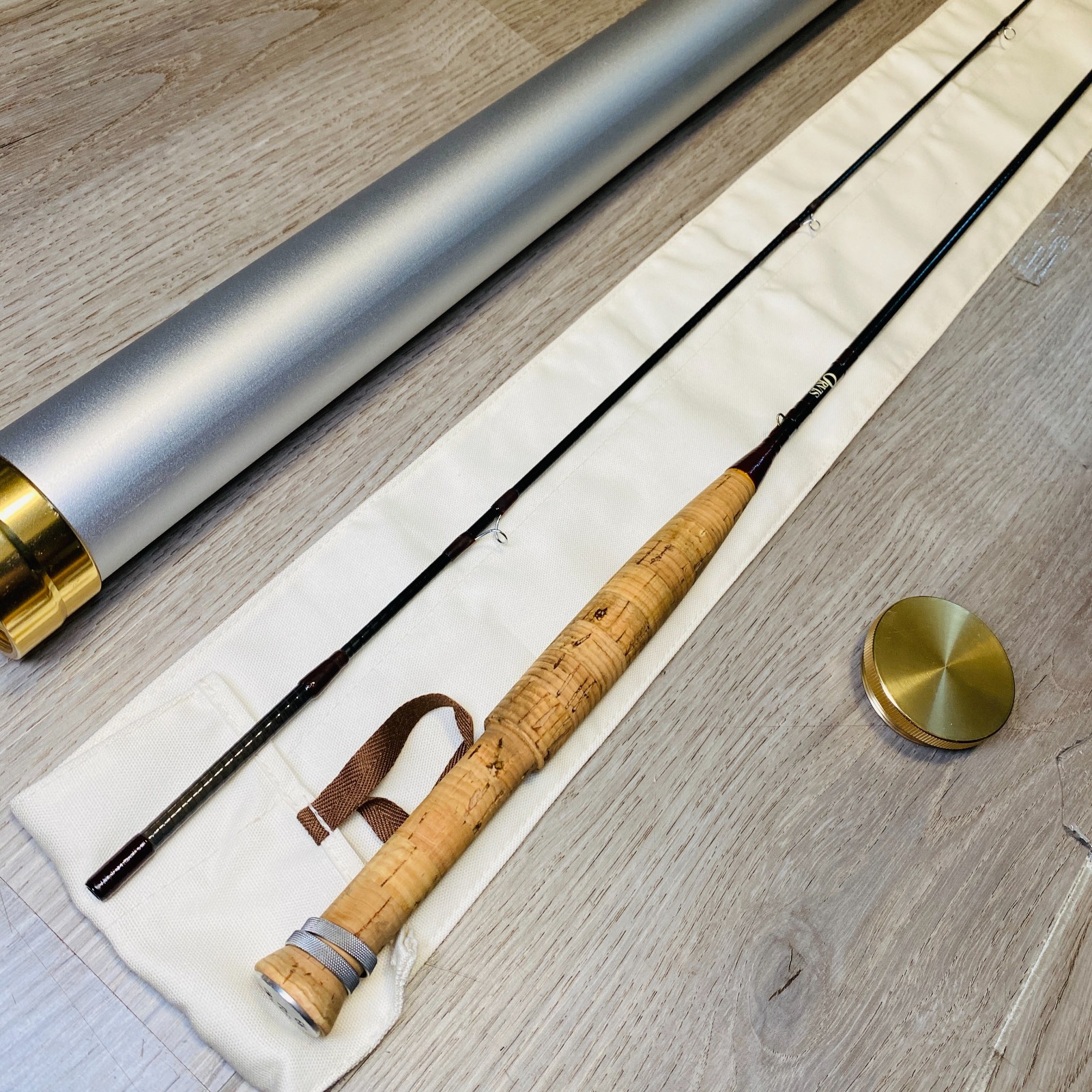 [Excellent+] Orvis Graphite “Flea” Fly Fishing Rod. 6’ 6” 4wt. W/ Tube Sock 0779