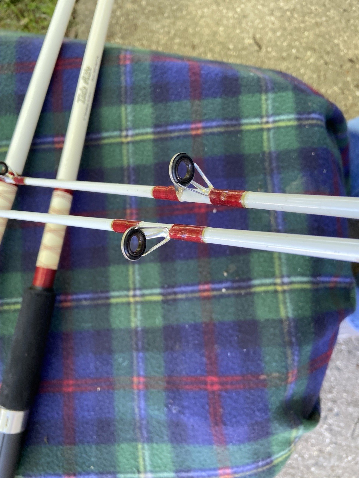 PAIR OF EXCELLENT CONDITION TIDE RITE 8′ MEDIUM ACTION SPINNING RODS
