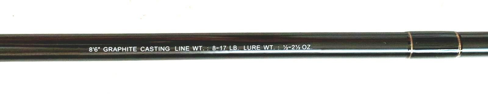 2-PC 8’6″ Casting Salmon Rod with Fuji Trigger – $129.99 OH-862MLC