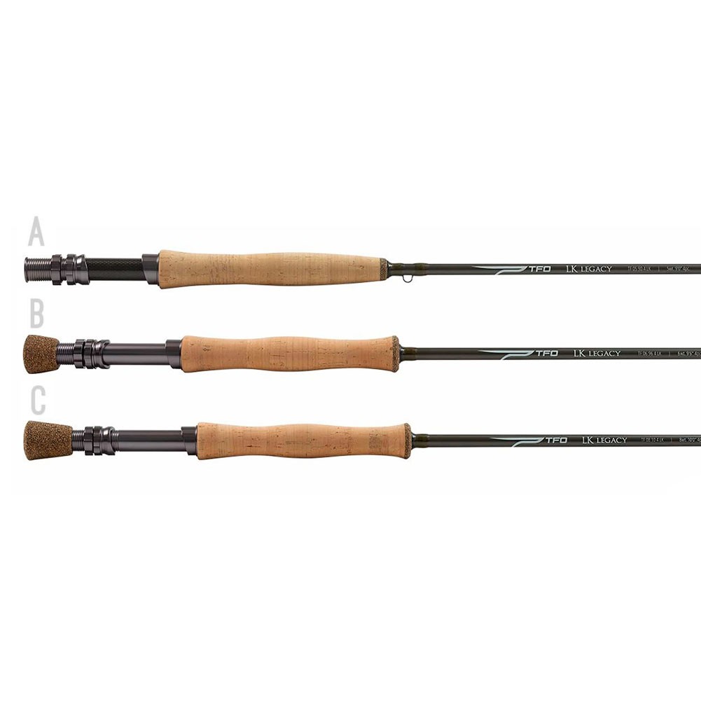 TEMPLE FORK OUTFITTERS LK Legacy 5wt 9ft 4pc Fly Rod with Case (TF-05-90-4-LK)