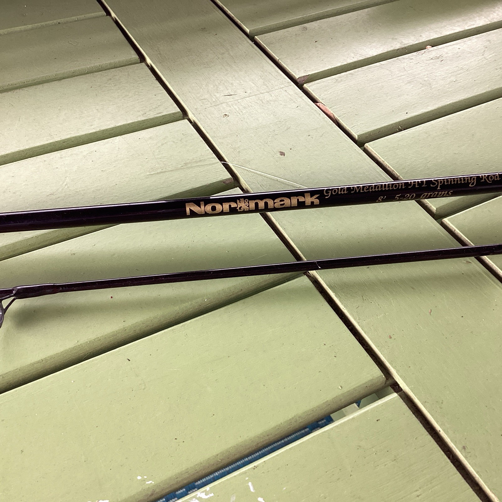 Normark Gold Medallion HT Spinning Rod 8’ Casting 5 – 20 grams Lake Pond Fishing