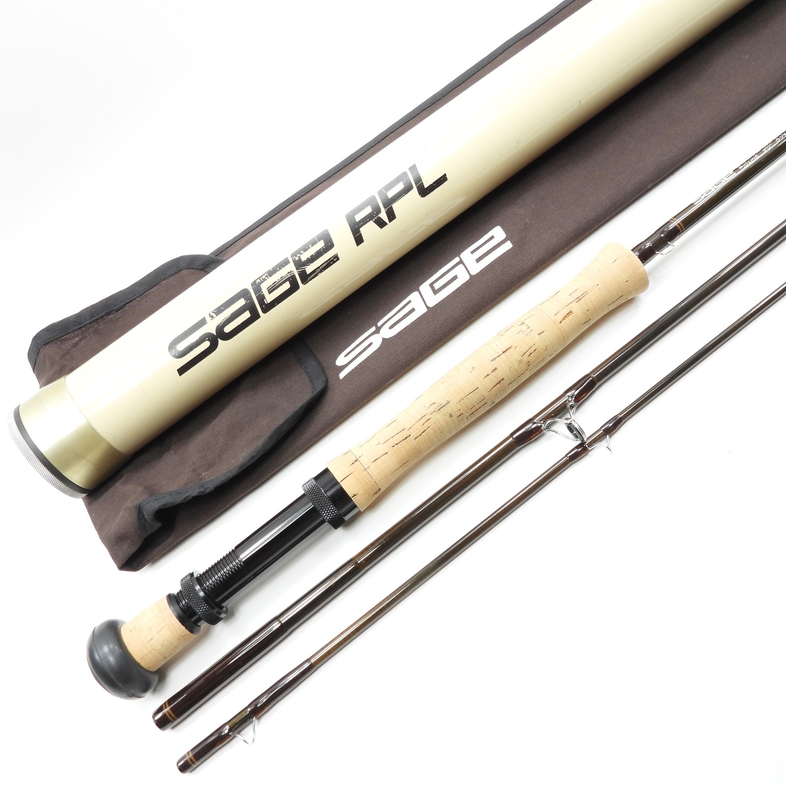 Sage Graphite III 1090-3 RPLX Fly Fishing Rod. W/ Tube & Sock.