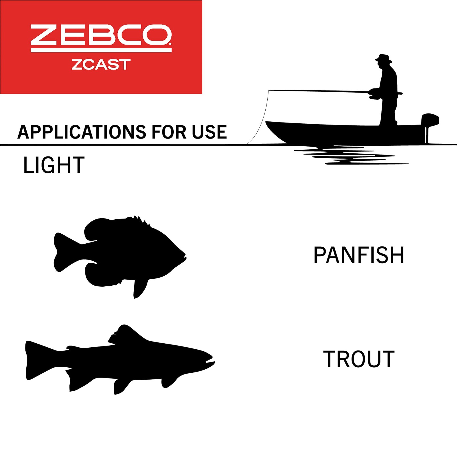 Zebco Z-Cast Spinning Fishing Rod Extendable 17-Inches To 5-Foot 6-Inch