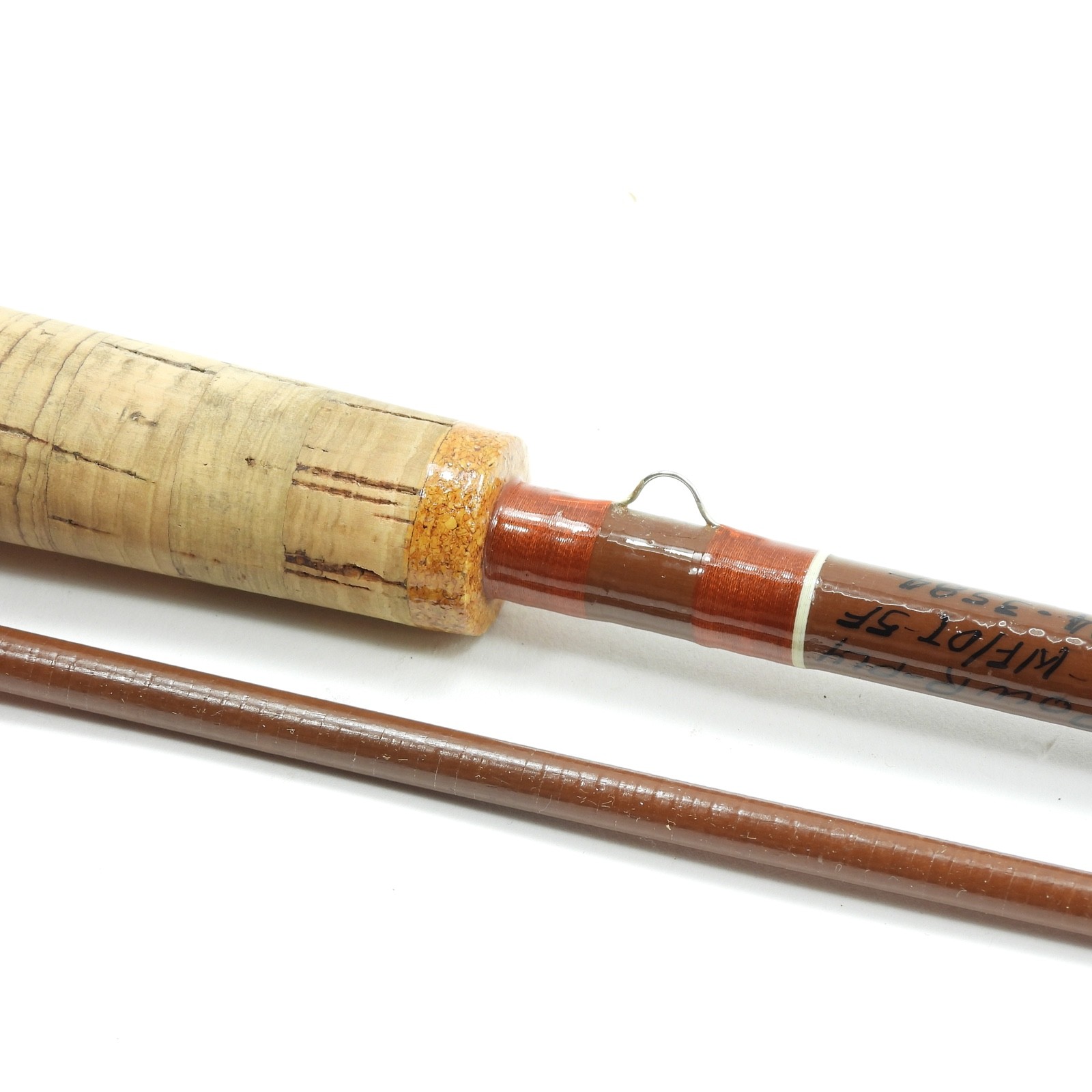 Scott Powr-Ply Fiberglass Fly Rod. Model F-84. 8’ 4″. 5wt. W/ Tube & Sock.