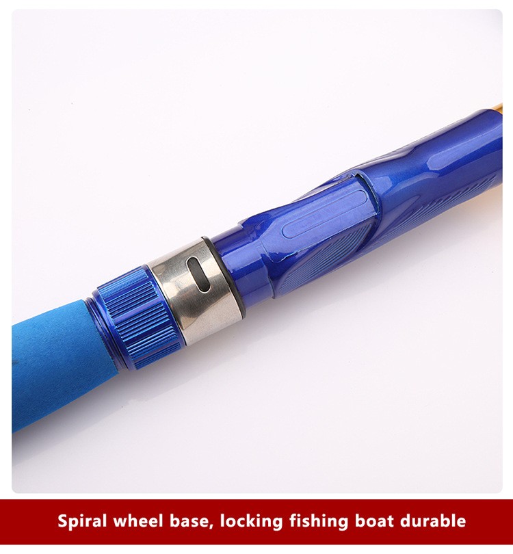 Compact Design Telescopic Fishing Rod for Saltwater and Freshwater Use