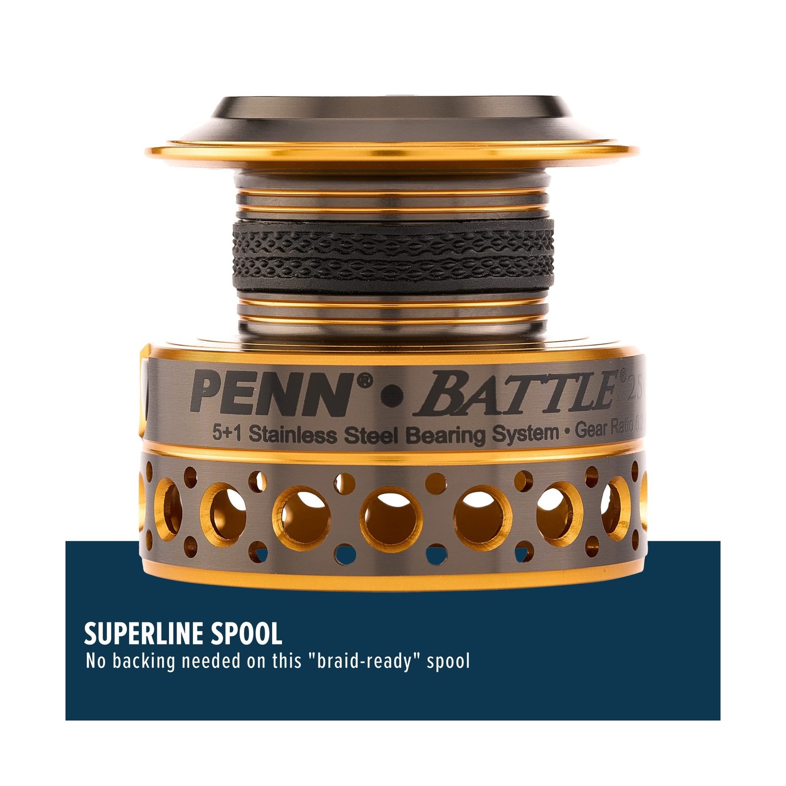 Penn Battle Spinning Reel and Fishing Rod Combo Battle Combo Kit