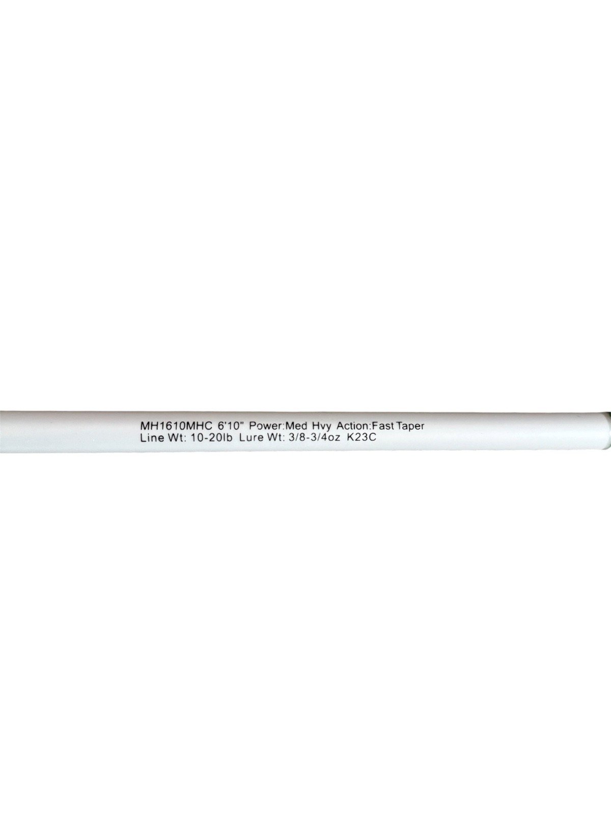 2 LOT Lew’s Mach I 6’10 Casting Rod IM8 Graphite MH1610MHC