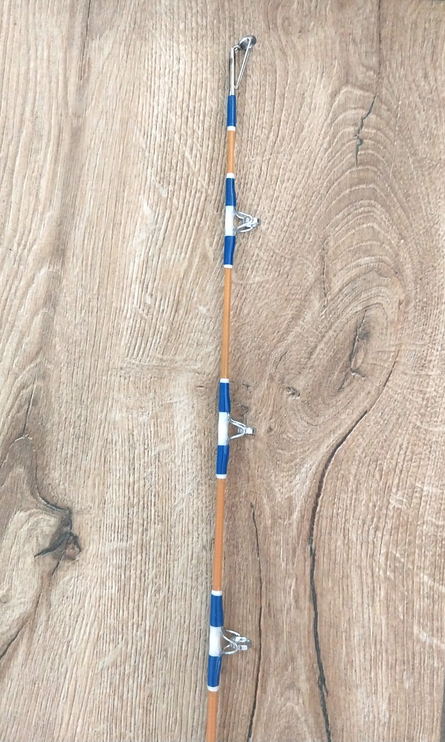 SABRE 7FT SALTWATER VTGE ROD 10-25 LBS. CUSTOM WRAPPED WITH ALL NEW COMPONENTS