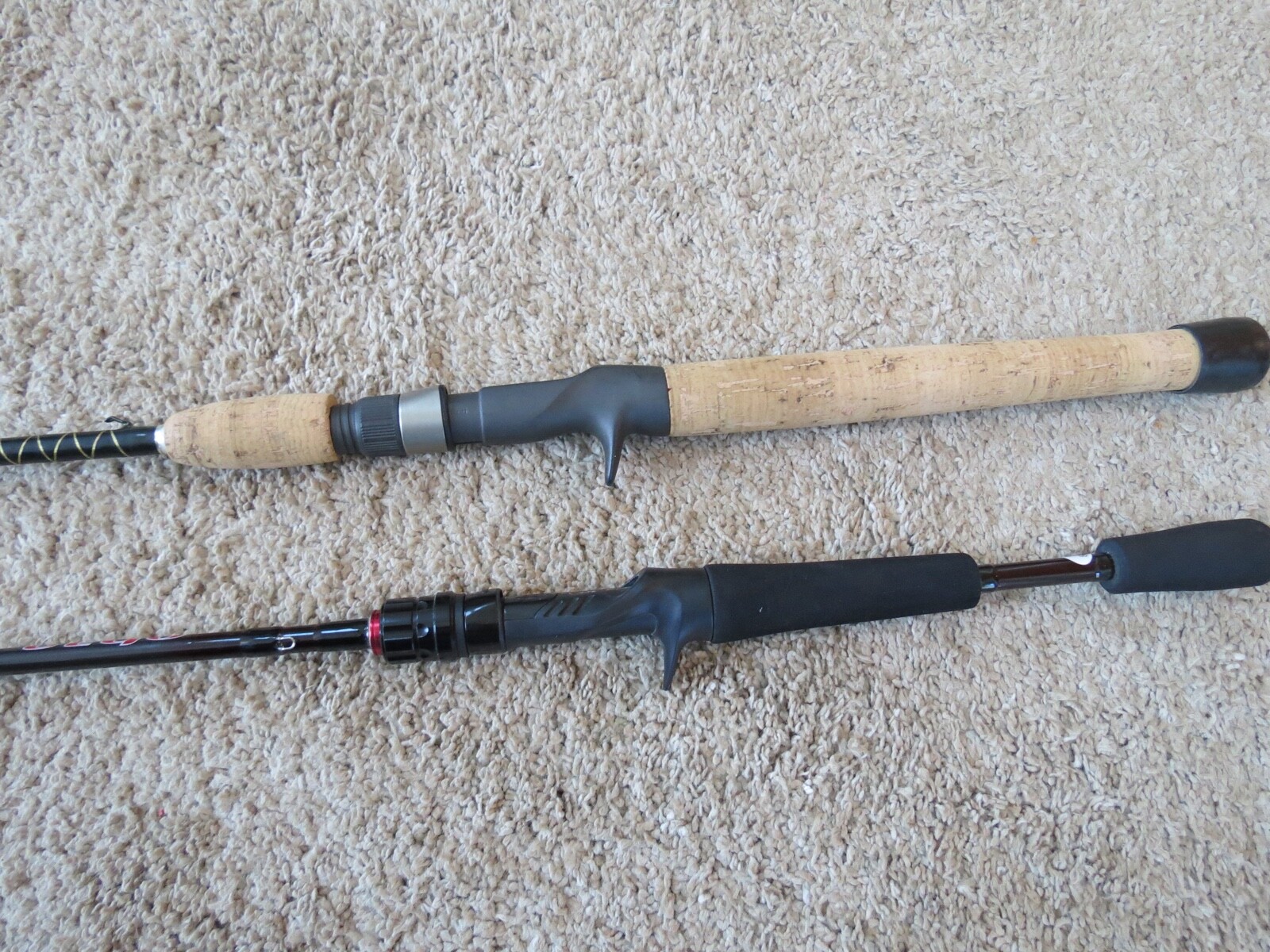 Daiwa Fuego fishing rod & Quantum Retroflex fishing rods (lot#18540)