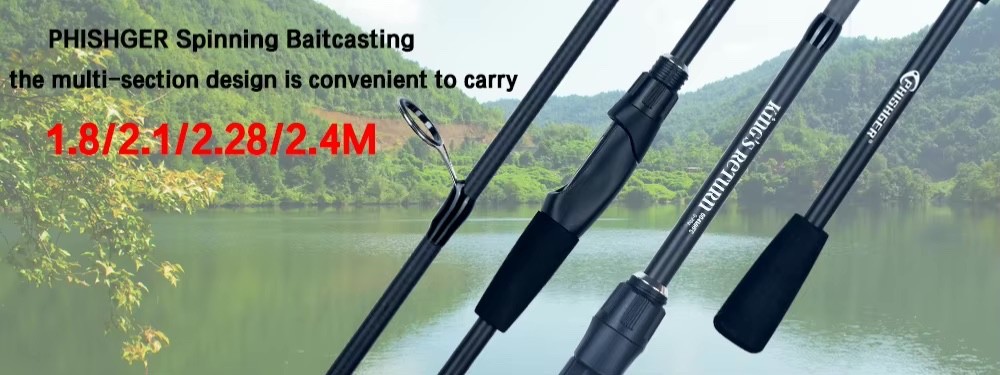 Telescopic Fishing Rod Sea Saltwater Freshwater Rods Various