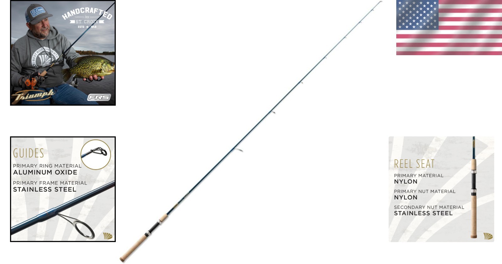 SCII Carbon Fiber Rod – Triumph TSR, Sensitive Power