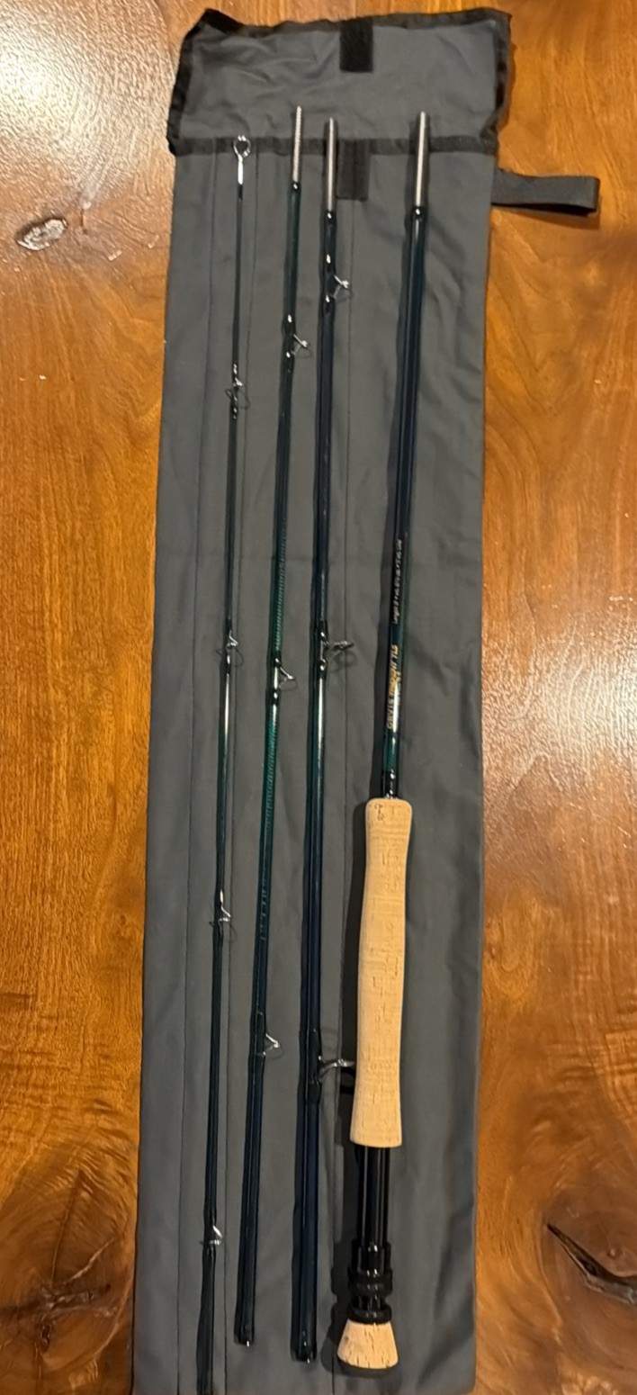 Orvis NEW/Collector grade Trident TLS 11 wt tipflex Fly Rod 4pc Rod Tube,sock
