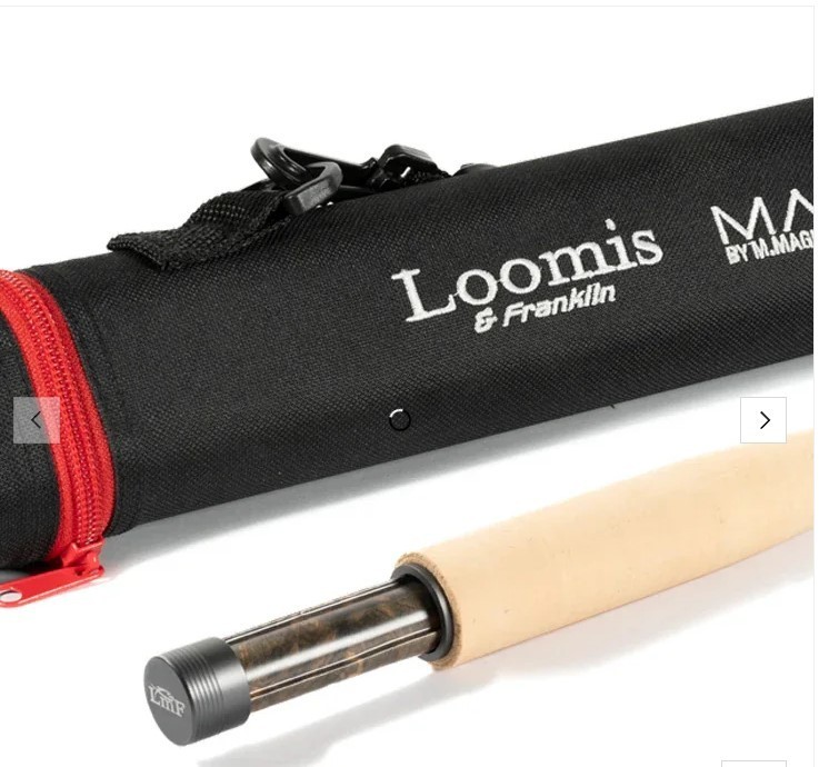 Loomis Franklin Mac2 7ft 6 3 wt extra fast fly rod 2 tips fly line for TLT Cast